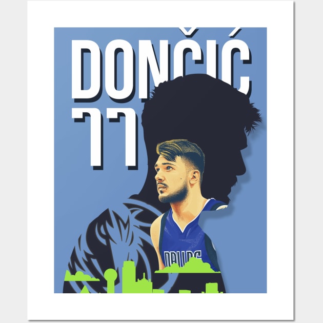 Luka Doncic Wall Art by knnthmrctn